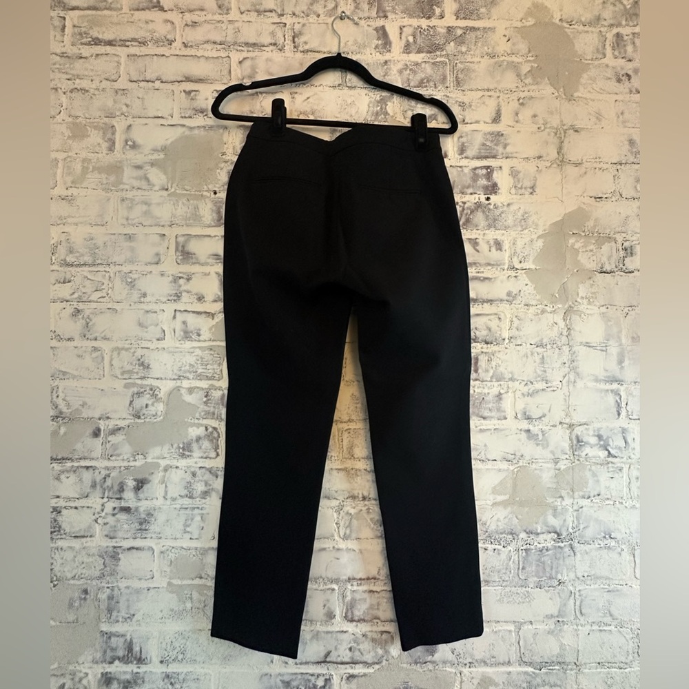 Vince Cropped Fitted Black Trouser - Picture 7 of 11